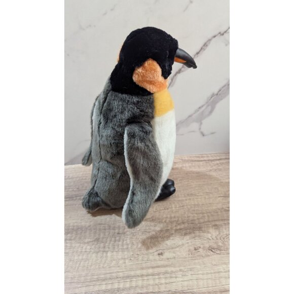 The Petting Zoo King Penguin Plush Stuffed Animal 12" Soft & Realistic Design - Picture 5 of 8